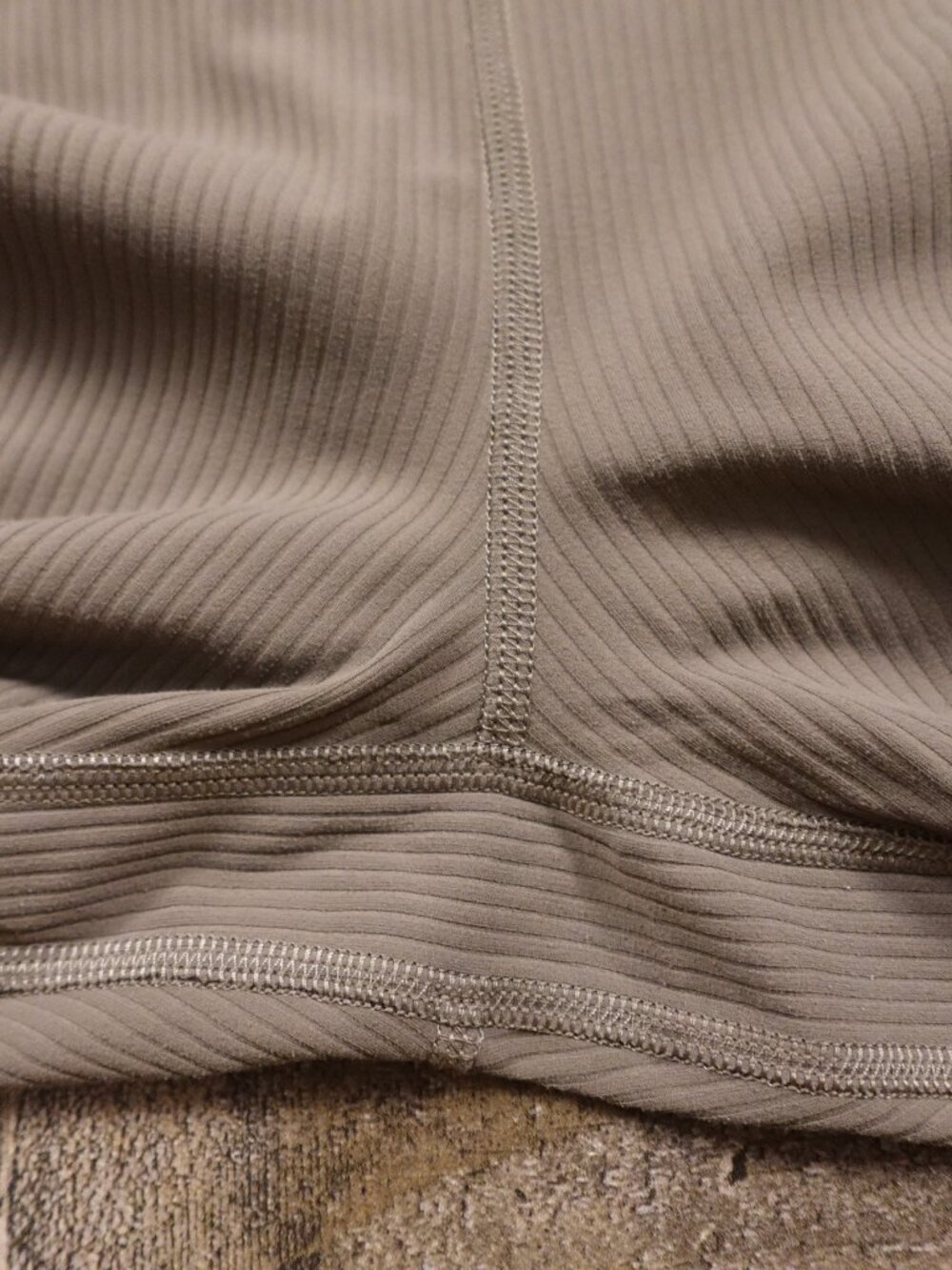 Lululemon Align Ribbed High-Rise Leggings Women’s 8 Taupe 28” Yoga - Picture 5 of 12